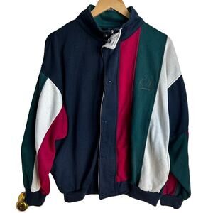 Christian Dior Monsieur Vintage Striped Zip Up Sweatshirt